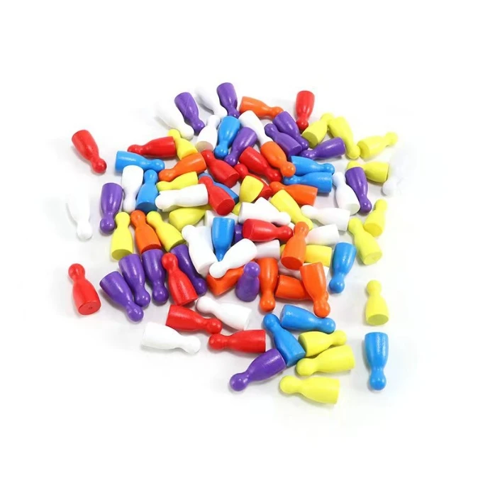 100 Pcs Colorful Wooden Chess  - огляд і ціна Board Game Catan