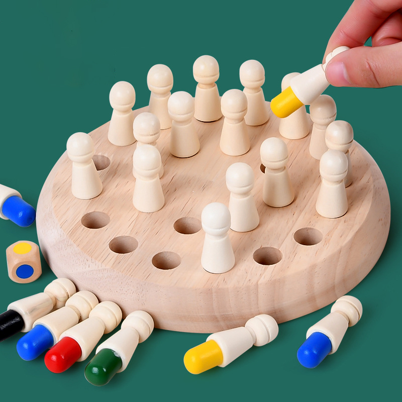 Wooden Memory Matchstick Chess - огляд і ціна Board Game Of Life