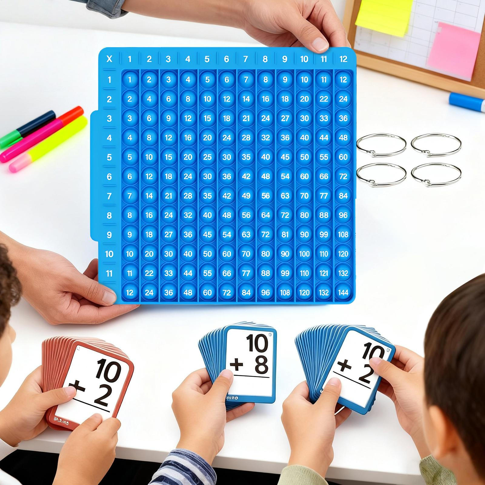 Math Flash Cards Game With Boa - огляд і ціна Board Game Live