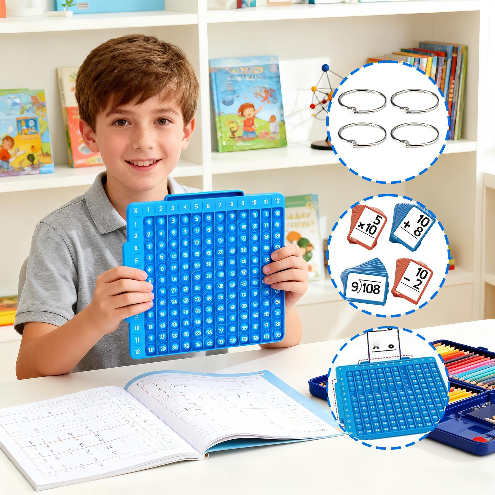 Math Flash Cards Game With Boa - огляд і ціна Board Game Live