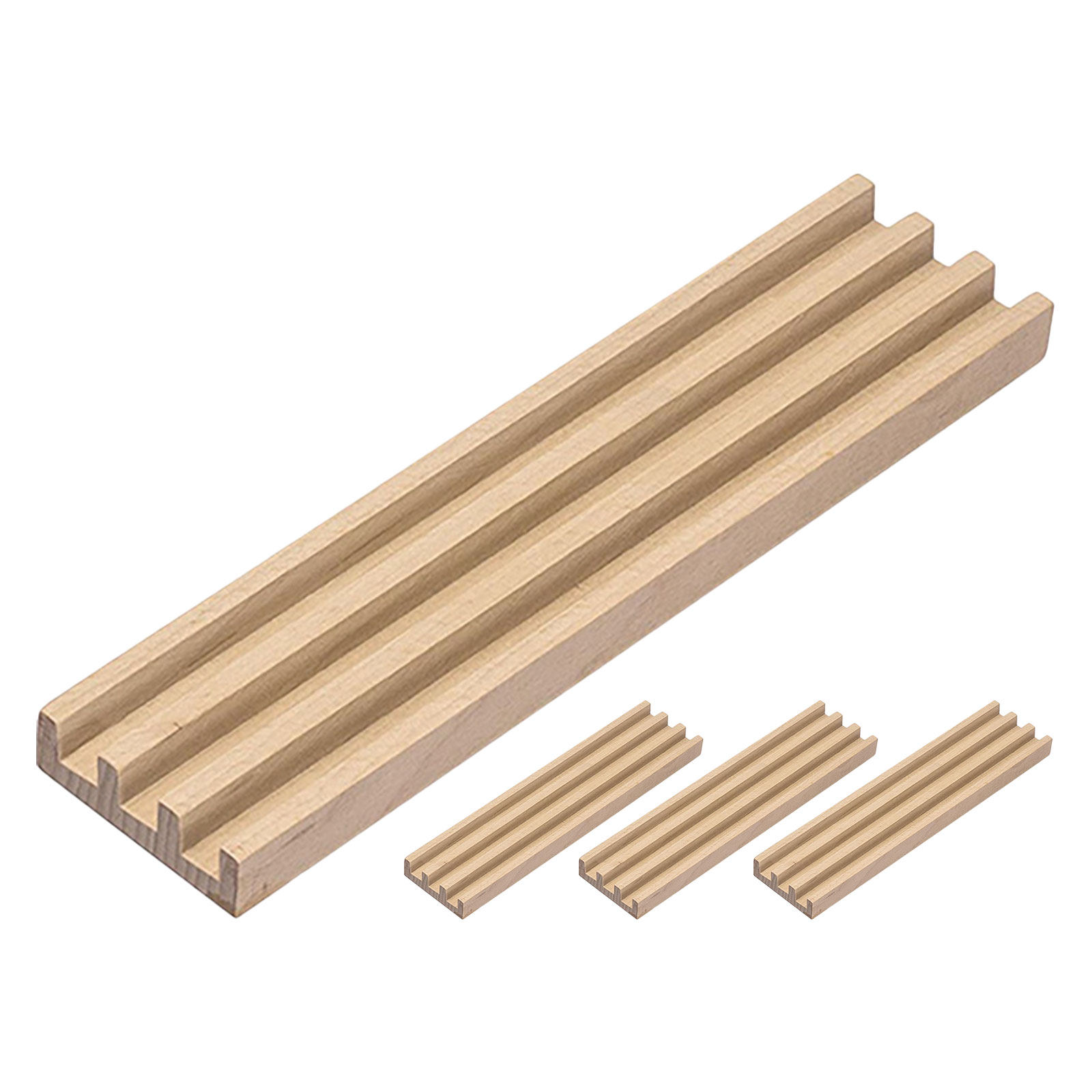 4Pcs Wooden Domino Racks Set N - огляд і ціна Board Game Live