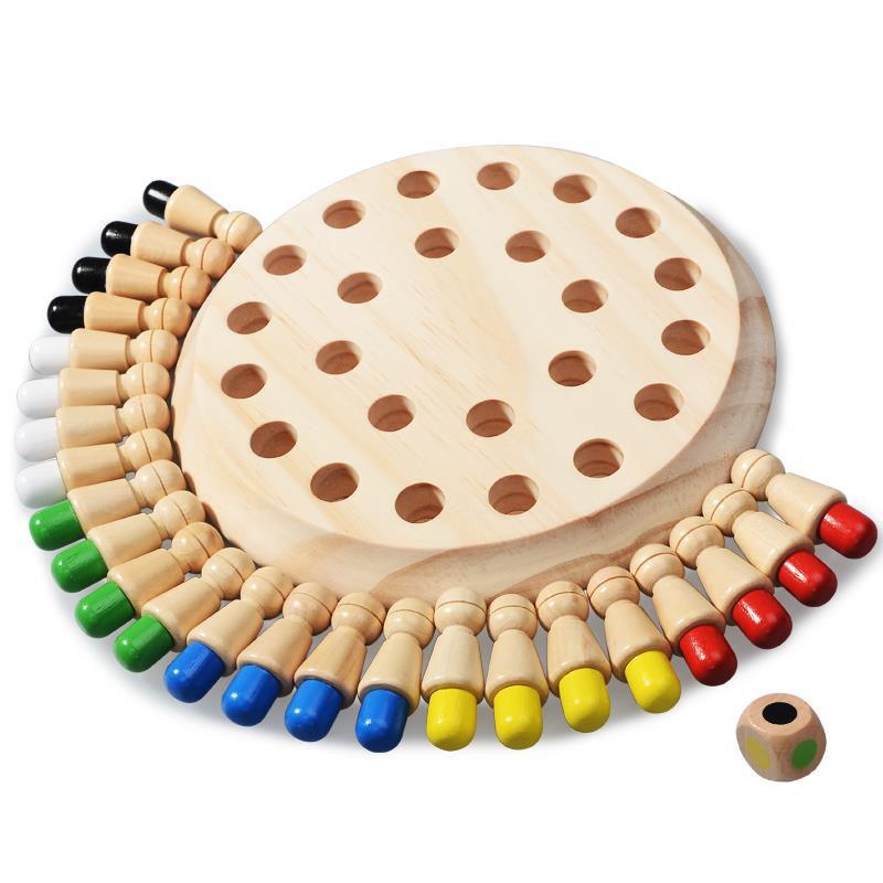 Wooden Memory Match Stick Ches - огляд і ціна Board Game Of Life