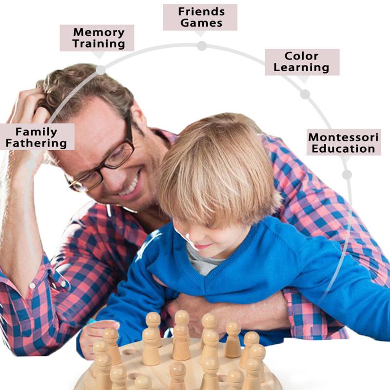 Wooden Memory Match Stick Ches - огляд і ціна Board Game Of Life