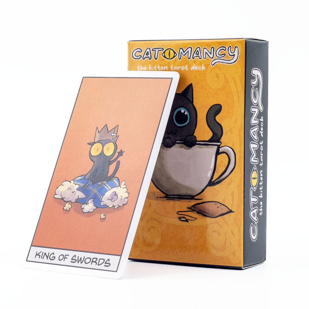 Cat Mancy Kitten Tarot Deck 78 - огляд і ціна Board Game Of Life