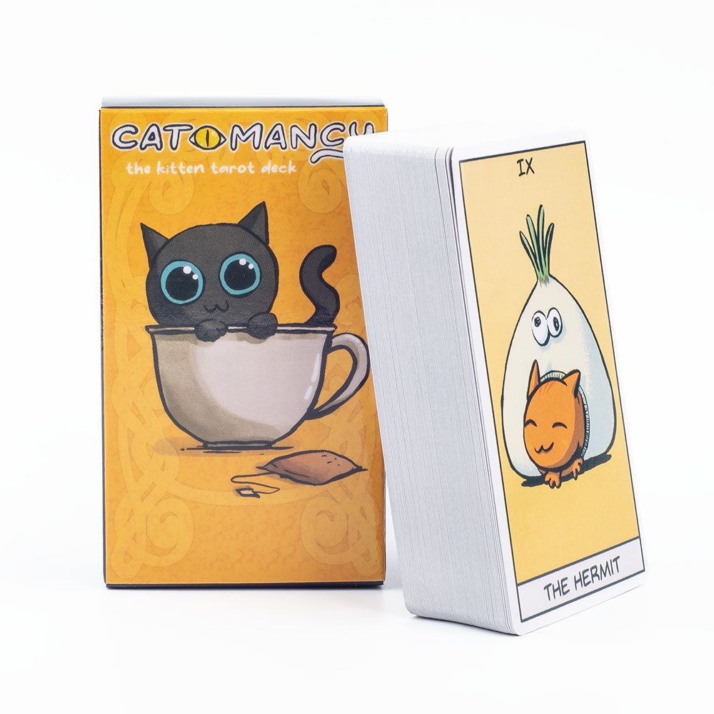 Cat Mancy Kitten Tarot Deck 78 - огляд і ціна Board Game Of Life