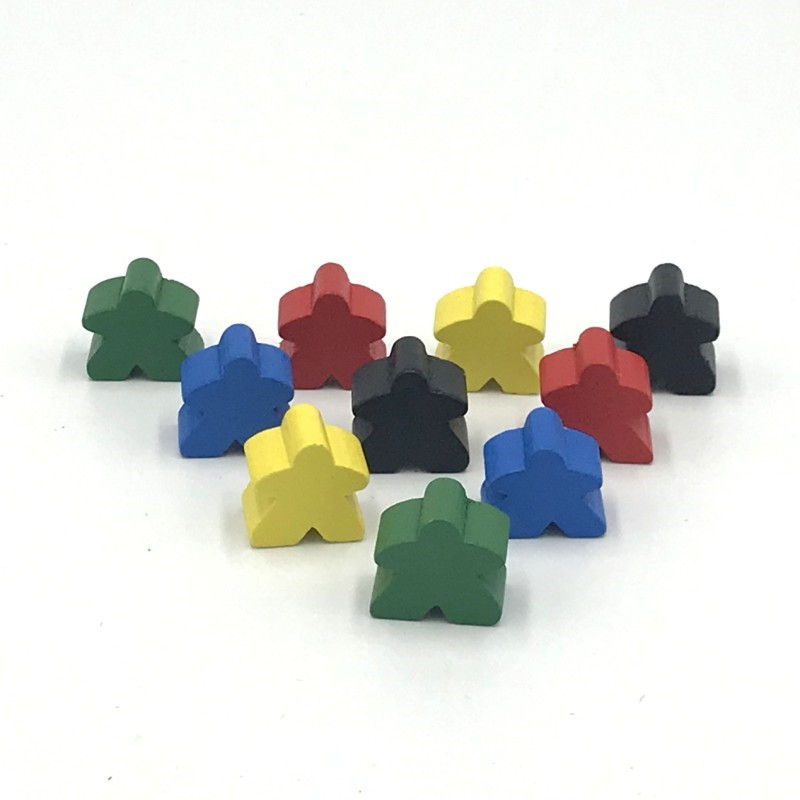 30 Pieces/Lot Wooden Pawn/ Che - огляд і ціна Board Game Catan