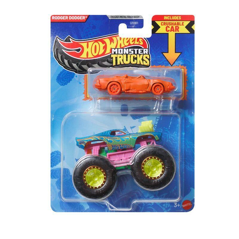 2026 Hot Wheels Cars MONSTER T - огляд і ціна Hot Wheels Car Monster Trucks